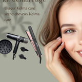 Pack :Lisseur Kelma et sèche-cheveux Kelma care
