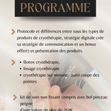 Formation CRYOTHÉRAPIE capillaire la dimanche 4 Octobre 2026