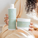 Shampoing masque Pure matière 500ml Aloe Vera cheveux bouclés frisés sans sulfate